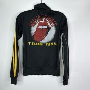 Trunk LTD Rolling Stones Voodoo Lounge Black Zip Jacket Size 0 XS